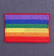 RAINBOW FLAG - EMBROIDERED IRON-ON PATCH