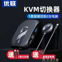 在飛比找Yahoo!奇摩拍賣優惠-·8折鍵鼠共享器優聯kvm2口切換器vga切換器鍵盤滑鼠us