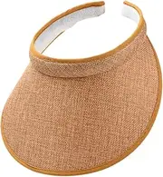 [Vseutiac] Sun Visor Hat Sun Hat for Running Jogging Tennis Sports Ladies