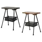 Foldable Camping Table Desk Aluminum Alloy with Adjustable Legs with Mesh Pocket