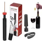 Air pressure Wine Bottle Opener Auto Corkscrew Pourer Foil Cutter Vacuum Set