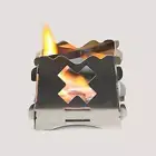 Mini Camping Fire Pit Detachable BBQ Grill Furnace for BBQ Picnic Garden