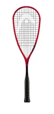 Head Extreme 135 Red 2021 Squash Racquet Racket Ball - Red/Black