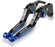 Motorbike Brake Clutch Lever for Kawa&saki W800/SE W800 2012 2013 2014 2015 2016 Motorcycle Clutch Brake Lever Extendable Adjustable Hand Grip Handlebar (Color : 2)