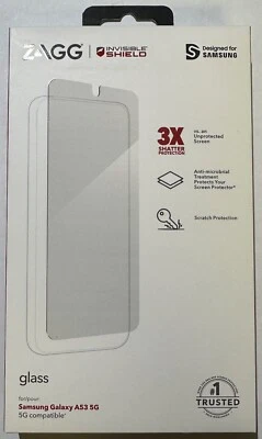 NEW ZAGG Invisibleshield Glass Screen Protector for Samsung Galaxy A53 5G