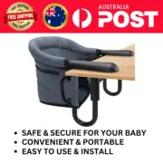 Portable Hook on High Chair with Storage Bag - Clip on Fast Table Chair - Home