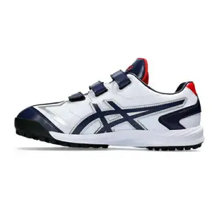 Asics Neorevive TR 3 [1123A042-105] 男 教練鞋 訓練鞋 棒壘球 魔鬼氈 耐穿 白深藍