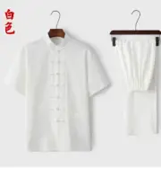 Chinese Tradition Martial Arts uniform Kung Fu Tai chi cotton linen Tang Suit