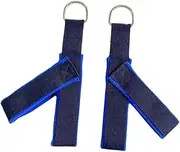 Fitness Board 2Pcs Pilates Straps Reformer Straps D Ring Core Waist Back Leg Loops Fitness Straps For Exercise Men Home Women Yoga supplies