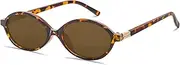 [BOTEN] Retro Oval Sunglasses for Women Men Small 90s Sun Glasses Trendy Round Shades Cute Designer Sunnies