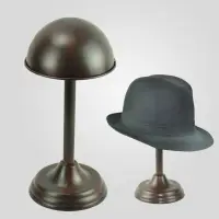 在飛比找樂天市場購物網優惠-帽托架 歐式帽架展示架t鐵藝托架 帽托帽架 帽子展示道具 帽