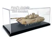 T-14 T14 Armata Russian Tank Desert Camo - with Display Case 1/72 Scale Model