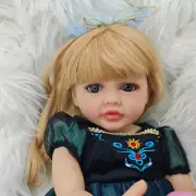 55CM Full Body Soft Vinyl Reborn Toddler Girl Betty Princess Cute Baby Doll Gift