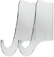 SourceOne Premium Invisible Surfboard Wall Racks - Display, Clear Acrylic