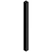 Stilford 4 Way Connector for 525mm Partition Screen Black