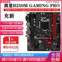 在飛比找蝦皮購物優惠-🌷新！微星B250M B150 H110 B360主機板11