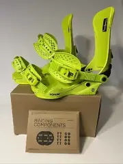 Union Snowboard Bindings Mens Medium Forum Acid Green