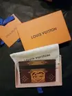 LOUIS VUITTON NIGO VIRGIL ABLOH LV MADE DOUBLE CARD HOLDER WALLET M81006