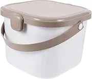 GAROZATION Building Blocks Storage Box Large Capacity Multi Function Storage Container for Modern Design for Household Organization