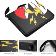 Card Binder for Pokemon Cards Binder 4-Pocket, 400 Pockets Trading Card Black