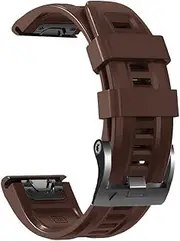 [BKUANE] 26 22mm Quickfit Watchband Straps For Garmin Fenix 7X 6X 5X Plus 3HR Silicone Easyfit Wrist Strap For Fenix 6 7 5 945 Watch Band