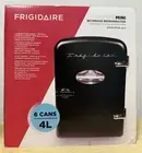Frigidaire, 6 Can Mini Personal Fridge Cooler, EFMIS129, Black.