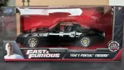 Tego's 1977 Pontiac Firebird Black "Fast & Furious" Movie 1:24 Diecast Model Car