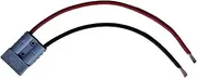 Custom Cable 50A Anderson Connector to Stripped Free end. Customized Length, Wire Gauge. (6mm^2 Wire, 0.15m)