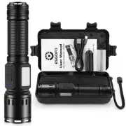 Rechargeable Flashlights High Lumens Long Range Esgofo 250000 Lumen LED Handheld
