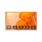 Winways Medium Throw ALR 80'' Rollable Fresnel Screen