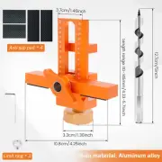 Cabinet Door Mounting Aid Cabinet Door Positioning Jig Drawer Handle AU^