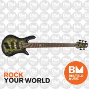 Spector NS Dimension 5 Bass Guitar Multiscale 5-String Haunted Moss Matte