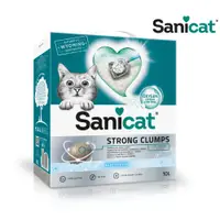 在飛比找PChome24h購物優惠-Sanicat 強力凝結貓砂10L