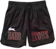 South Sydney Rabbitohs 2025 NRL Mens Basketball Shorts Sizes S-7XL BNWT