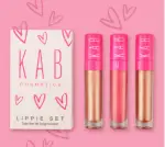 KAB Cosmetics Want a Kiss Lip Trio Lippie Set SOLD OUT