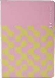 Any Day Now - 2025 Weekly Planner - A5 - Pink and Yellow