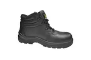Munka Mens Bull Lace Up Safety Work Boot MFW18122 - Black