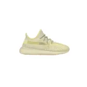 adidas Yeezy Boost 350 V2 Slip On Youth Boys Yellow Sneakers Casual Shoes FV32