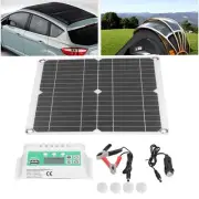 40W 18V Monocrystalline Silicon Flexible Solar Panel With 10A Solar Charge US