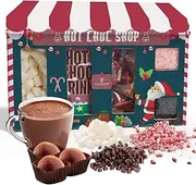Hot Chocolate Gift Sets - Kids, Hot Chocolate Mix, Chocolate And Hot Chocolate With Mini Marshmallows |Santa Chocolates Shop |Hot Chocolate Bar, Stocking Fillers, Gifts For Kids