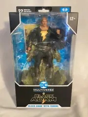 McFarlane Toys DC Multiverse Black Adam with Throne 7" Action Figure NEW IN BOX