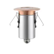 CLA LIGHTING DECK LED Recessed Deck Light - 12V - Polished Copper - 6000K