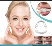 False Teeth New White Removable Reusable Denture