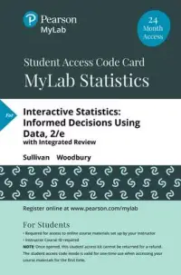 在飛比找博客來優惠-Mylab Statistics with Pearson 