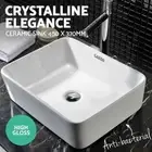 Cefito Bathroom Ceramic Hand Wash Basin Sink Bowl Counter Top Vanity Rectangle