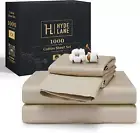 Luxury 1000 Thread Count 100% Cotton Sheets for King Size Bed | Very Comfy & Thi