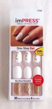 KISS ImPRESS Press-On Manicure 30 Nails FLASH MOB # 71505