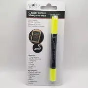 Chalk Writer Wet Erasable Writes On Chalkboard Windows Glass Mirror Metal Yellow