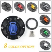 Fuel Gas Tank Cap Cover For Kawasaki Ninja 250R EX250 2008-2012 EX300 2013-2014