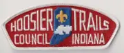BSA, Hoosier Trails Council S-2 CSP Indiana, Solid Background, Scout Stuff Back